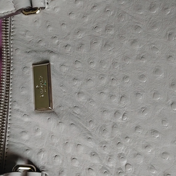 Kate Spade Bristol Drive Loden Ostrich Embossed Satchel - Picture 15 of 16
